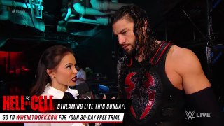 WWE - Roman Reigns is completely focused on one thing tonight-...