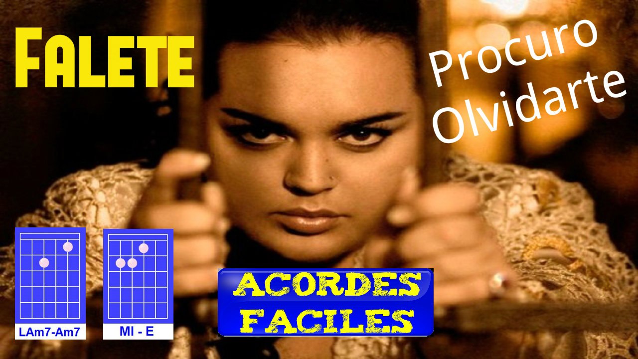 FALETE - PROCURO OLVIDARTE | COMO TOCAR PROCURO OLVIDARTE| ACORDES PROCURO OLVIDARTE| HOW TO PLAY