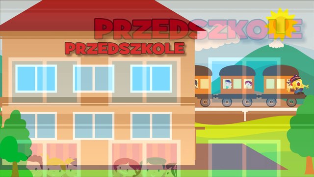 Jedzie pociąg do przedszkola - piosenka dla dzieci