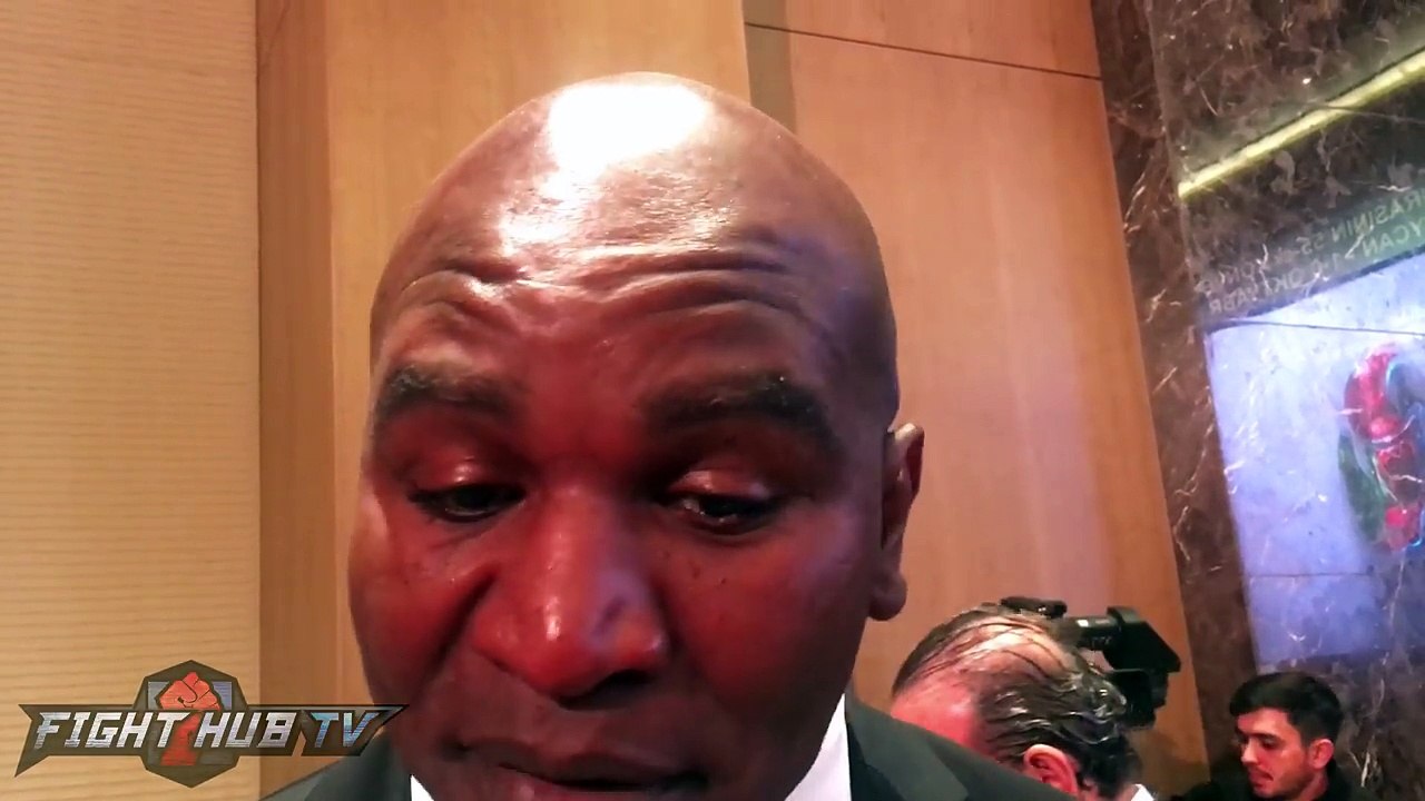 EVANDER HOLYFIELD 'JUDGES GOT IT WRONG! GGG MADE THE FIGHT! HE WAS CHASING, LANDED THE MOST PUNCHES!-N5OCbON5koY