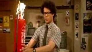 The IT Crowd - Maurice Moss - fire