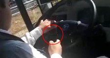 İzmir - Aydın Yolunda Cep Telefonuyla İlgilenen Şoför İşten Çıkartıldı