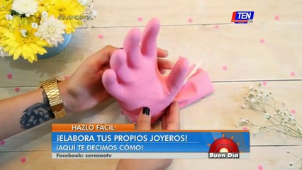 Aprende hacer un expositor de joyas tu mismo