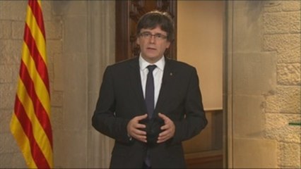 Puigdemont dice al Rey que " ha decepcionado a mucha gente que lo aprecia"
