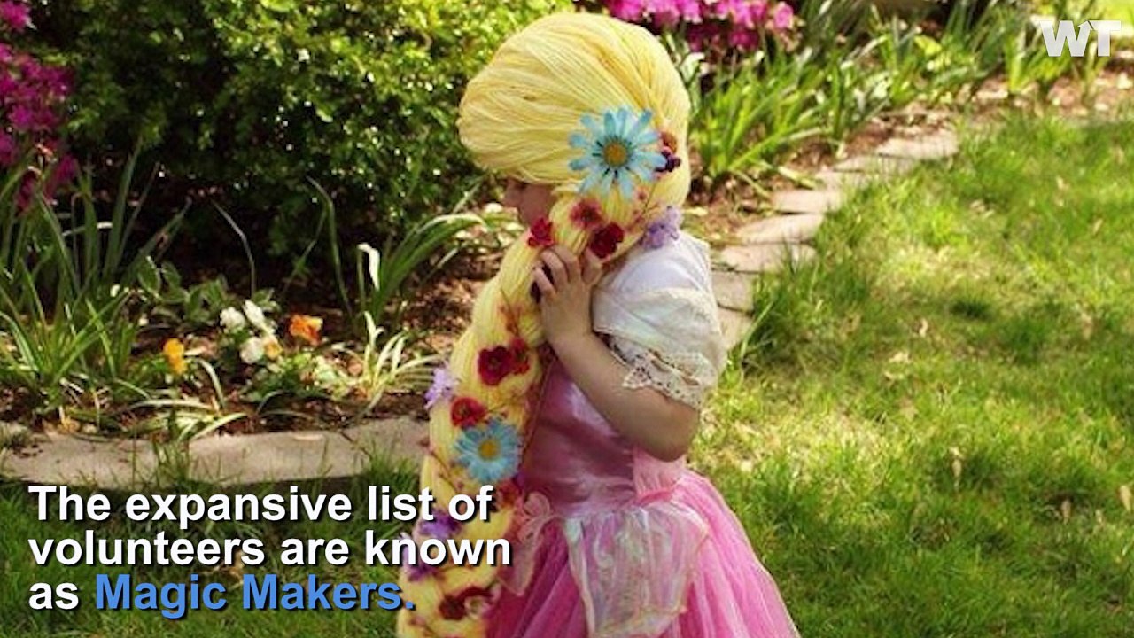 The Magic Yarn Project Makes Disney Wigs For Kids With Cancer
