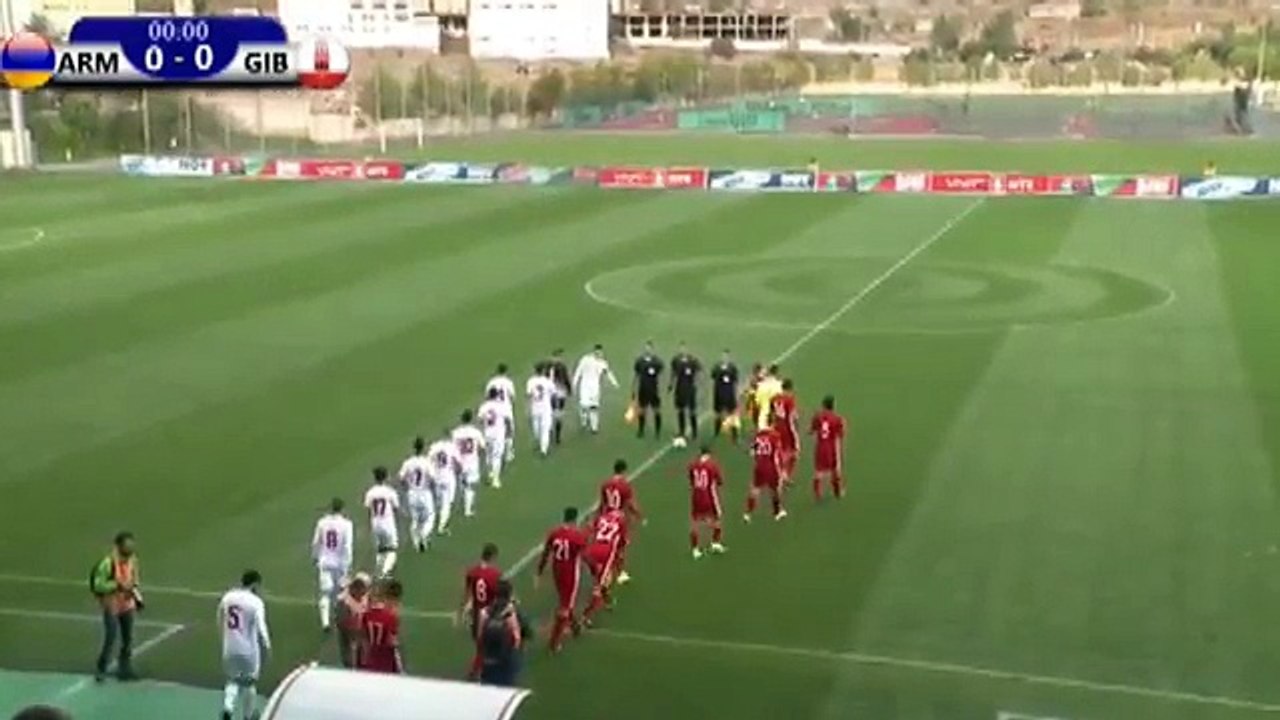 Armenia U-21 1:0 Gibraltar U-21 (European U-21 Championship. 2 October 2017)