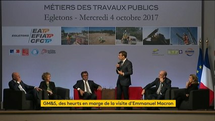 Pour Macron "certains" GM&S "feraient mieux" de chercher des postes "au lieu de foutre le bordel"