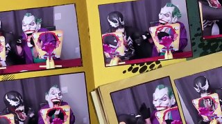 Spiderman vs Venom vs Joker - PIE FACE CHALLENGE! Fun Superhero in Real Life