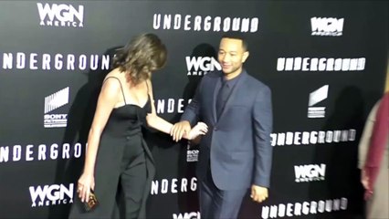 Chrissy Teigen and John Legend getting ready for baby number two