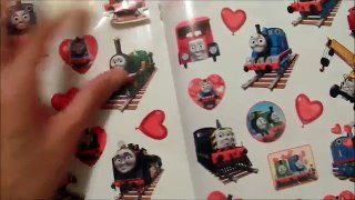 THOMAS AND FRIENDS VALENTINE COLORING AND STICKERS BOOK