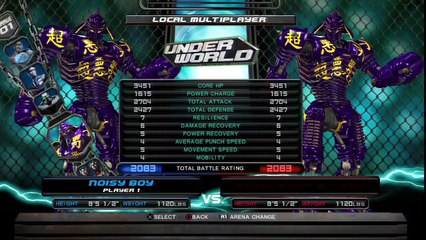 REAL STEEL THE GAME-NOISY BOY vs ZEUS(Живая Сталь)XBOX/PS3