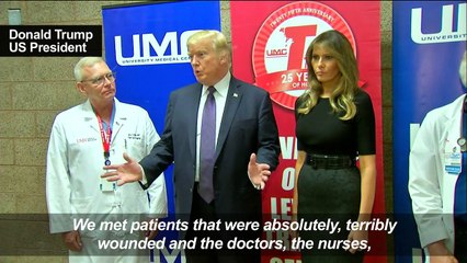 Trump to Las Vegas victims: 'We're with you 100 percent'