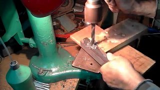 Homemade angle grinder stand /przecinarka do metalu (gumówka) samoróbka