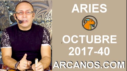 ARIES OCTUBRE 2017-1 al 7 de Oct 2017-Amor Solteros Parejas Dinero Trabajo-ARCANOS.COM