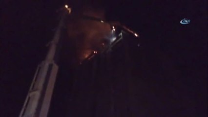 Başkent'te İnşaatta Yangın Paniği