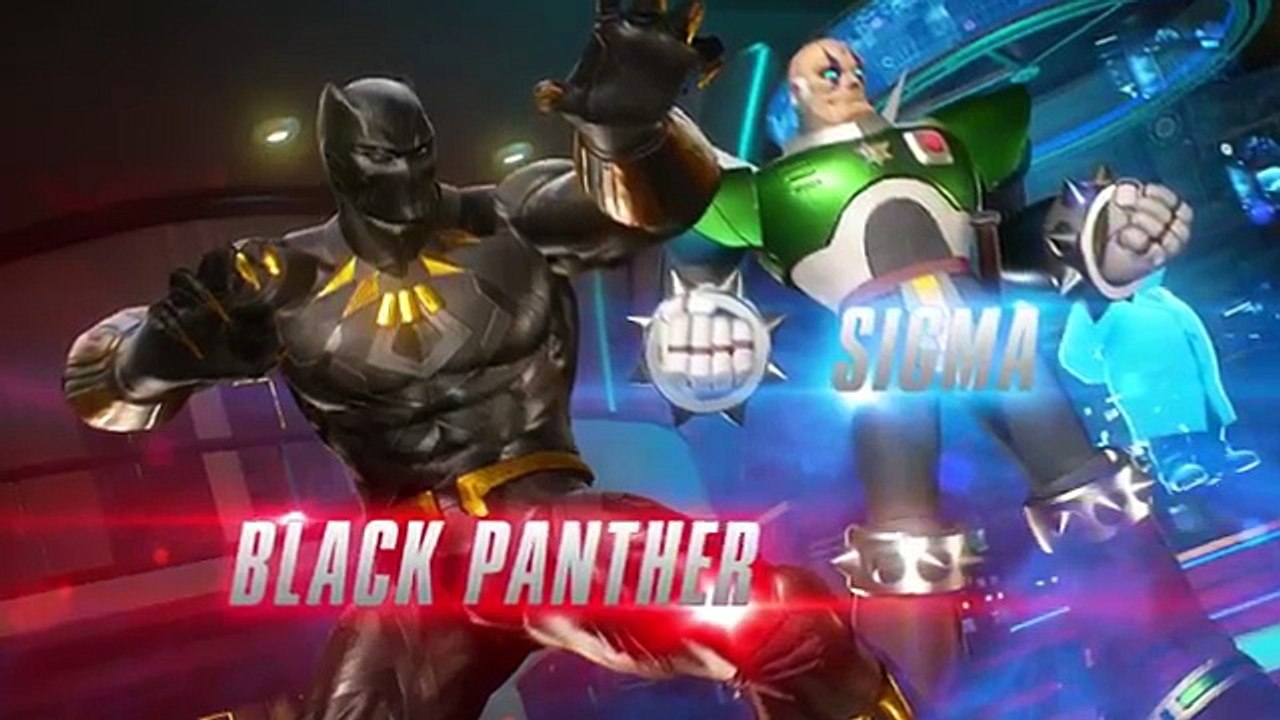 Marvel vs. Capcom Infinite Black Panther and Sigma Gamepla