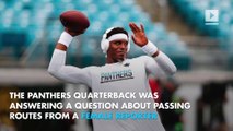 Cam Newton makes sexist remark towards female reporter