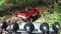 8 RC Trucks Scale offroad 4x4 adventures at Devils Backbone Axial Jeep Land Rover Discovery
