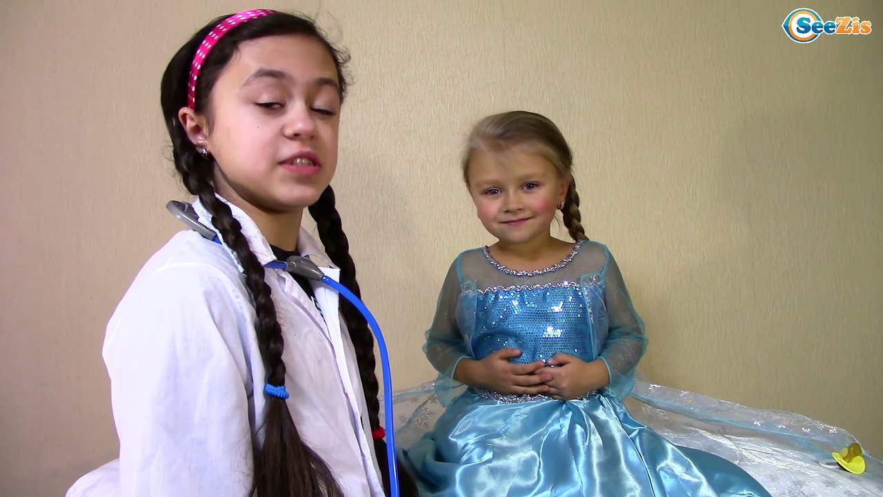 DOC MCSTUFFINS GIVES FROZEN ELSA SURGERY & Bad...