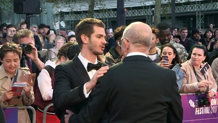 Andrew Garfield wants to protest and bang a drum at LFF!