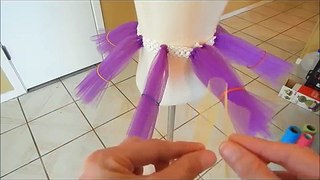 HOW TO: Make a Multicolored Ribbon Trim Tutu by Just Add A Bow