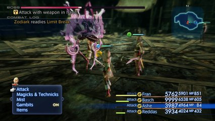 FINAL FANTASY XII ZODIAC AGE PART 187 ZODIARK ESPER FIGHT!