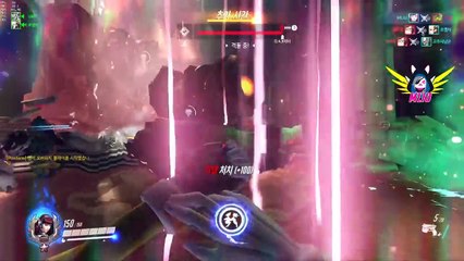 [저장용] 오버워치 5메이로 거점 비비기 아이헨발데