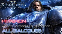 Starcraft II: Wings of Liberty - The Hyperion - After Whispers of Doom - All Dialogues