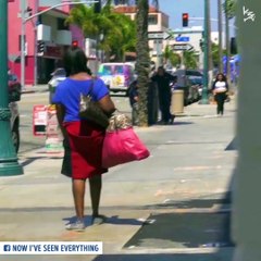 HOMELESS Woman Does UNBELIEVABLE Act Spending... - Now I&#039;ve Seen Everything