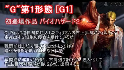 バイオハザード シェリーの父でもあるウィリアム バーキン G を振り返ろうのコーナー Video Dailymotion