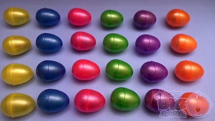 Learn Patterns with Surprise Eggs! Opening Surprise Eggs filled with Toys! Lesson 22