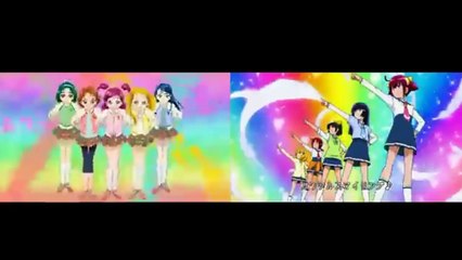 【比較】ガンバランス de スマイルプリキュア！【みずしたや】
