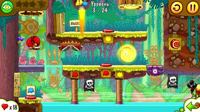 УЛИТКА БОБ #19 - Островная история. Финал. МУЛЬТИК ИГРА для детей. Несносный боб 19 на Игрули TV.