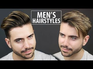 2 Quick and Easy Hairstyles for Men - Men's Hairstyle Tutorial - ALEX COSTA