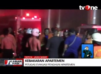 Kebakaran Besar di Apartemen Cinere Bellevue