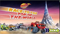 Blaze and the Monster Machines: Race to the Top of the World! | BLAZE Game By Nick Jr.