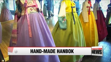 Growing number of Koreans enjoy making their own fashion hanbok