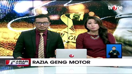 Petugas Tangkap Anggota Geng Motor