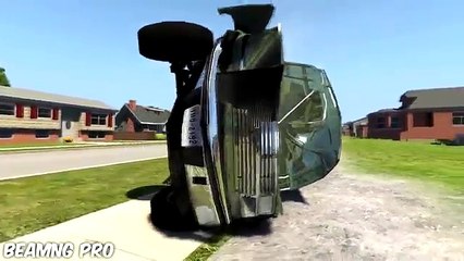 Crossroad Crashes Compilation - BeamNG DRIVE