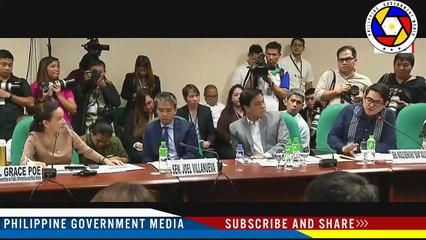 NAGKASAGUTAN! MOCHA USON AT BAM AQUINO NAGKAINITAN SA HEARING PANOORIN 1