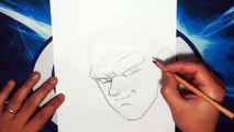 Como desenhar Goku SS3 - PAPEL
