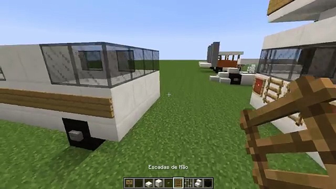 Minecraft-Como fazer uma Auto-Caravana (trailer casa) !!!!!