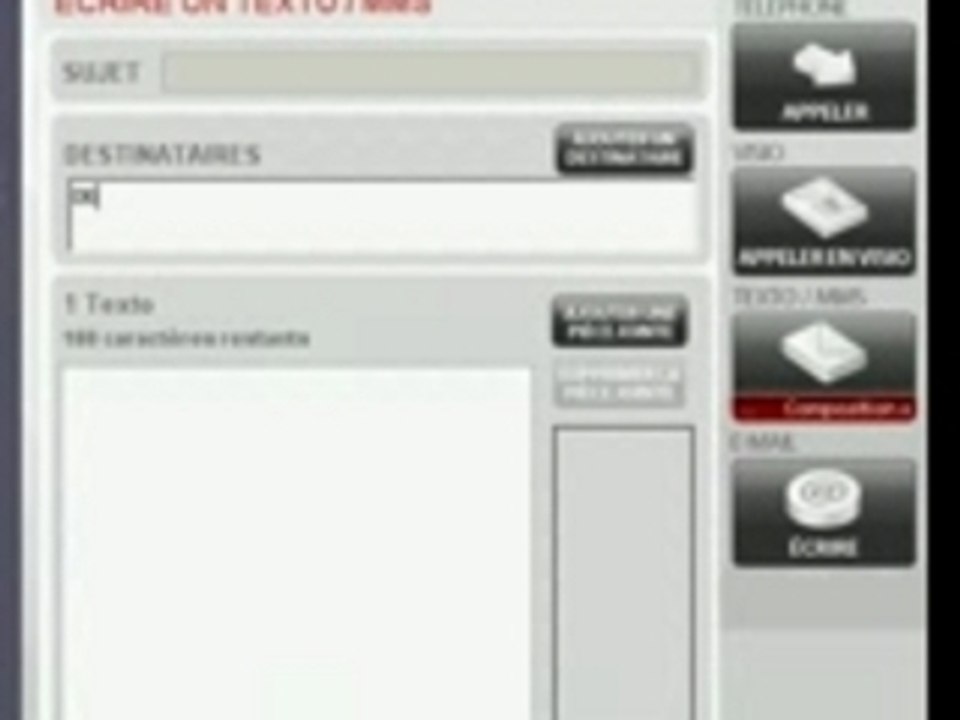Envoyer des Textos depuis votre PC!!