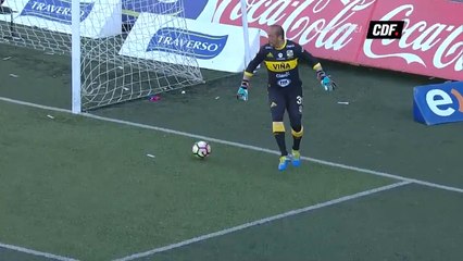 Eduardo Lobos With Epic Fail vs Audax Italiano!