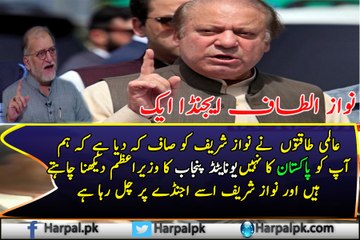 INTERNATIONAL ESTABLISHMENT DOSN,T WANT NAWAZ SHARIF PM OF PAKISTAN BUT FOR UNITED PUNJAB - ORYA MAQBOOL JAN