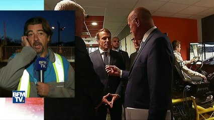 "C’est stérile et puéril". Un délégué syndical de GM&S réagit aux propos de Macron sur le "bordel"