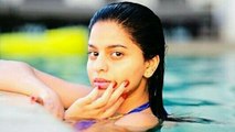 Shahrukh Khan Daughter Suhana Khan Enjoys In A Pool In Bikini | BAYWATCH Moment