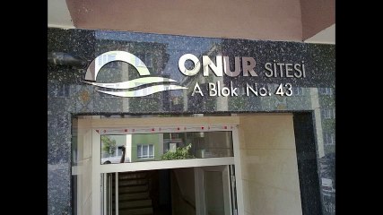 izmir apartman tabela