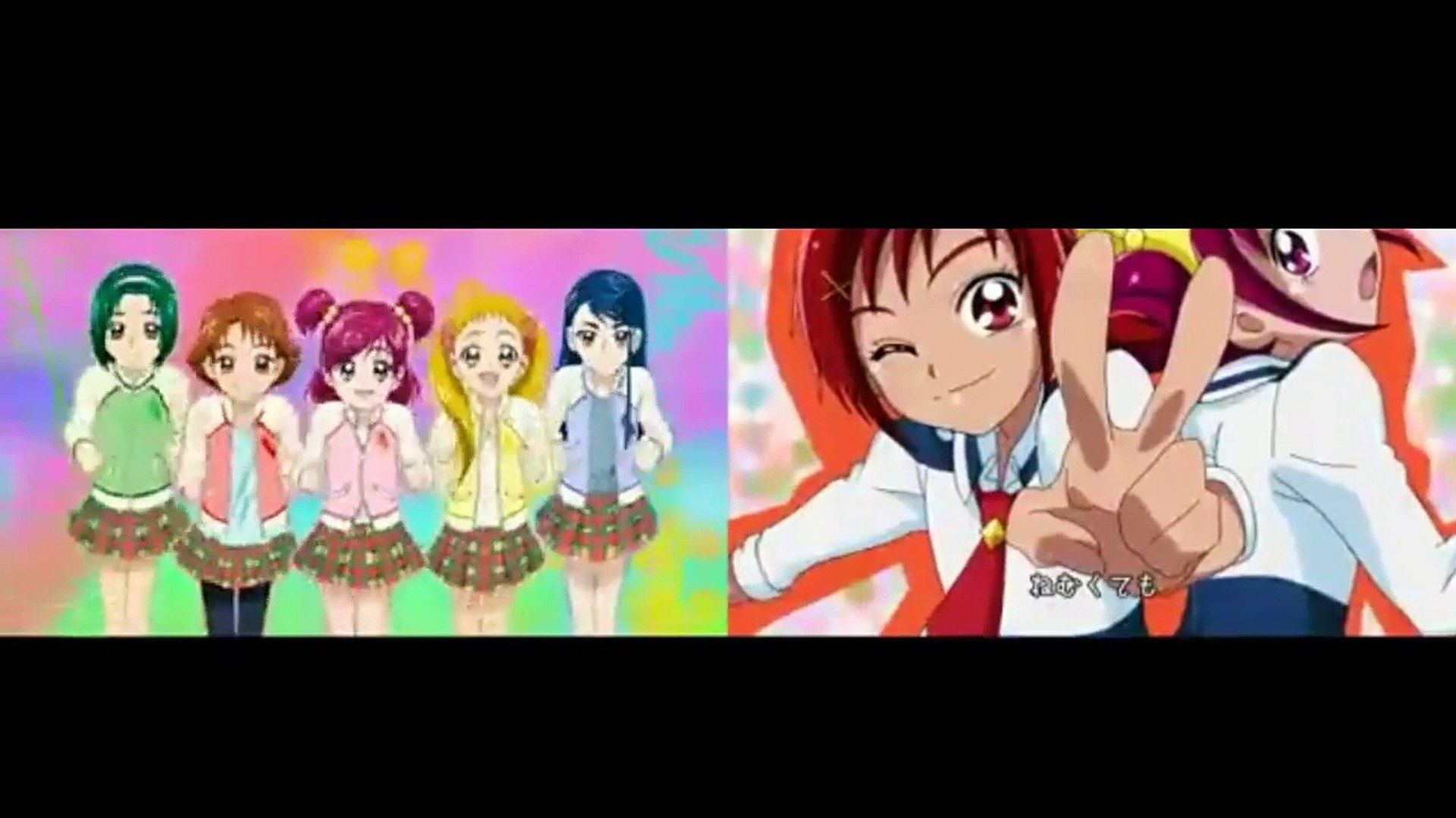 比較 ガンバランス De スマイルプリキュア みずしたや Video Dailymotion