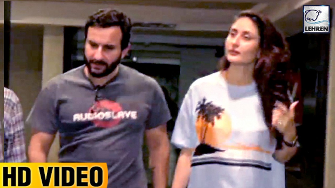 Kareena Kapoor And Saif Ali Khan Spotted Leaving Soha Ali Khan's Birthday Party